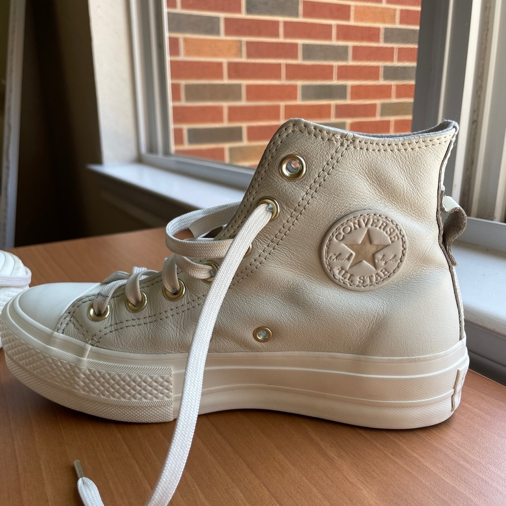 CONVERSE platform, high top - earthy tones collection